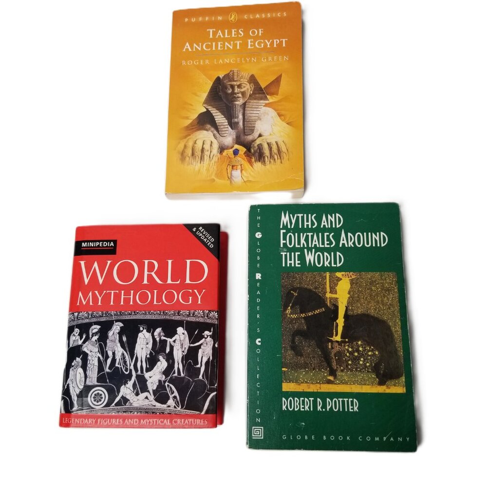 Mythology Books Ancient Egypt World Myth Folktales Bundle